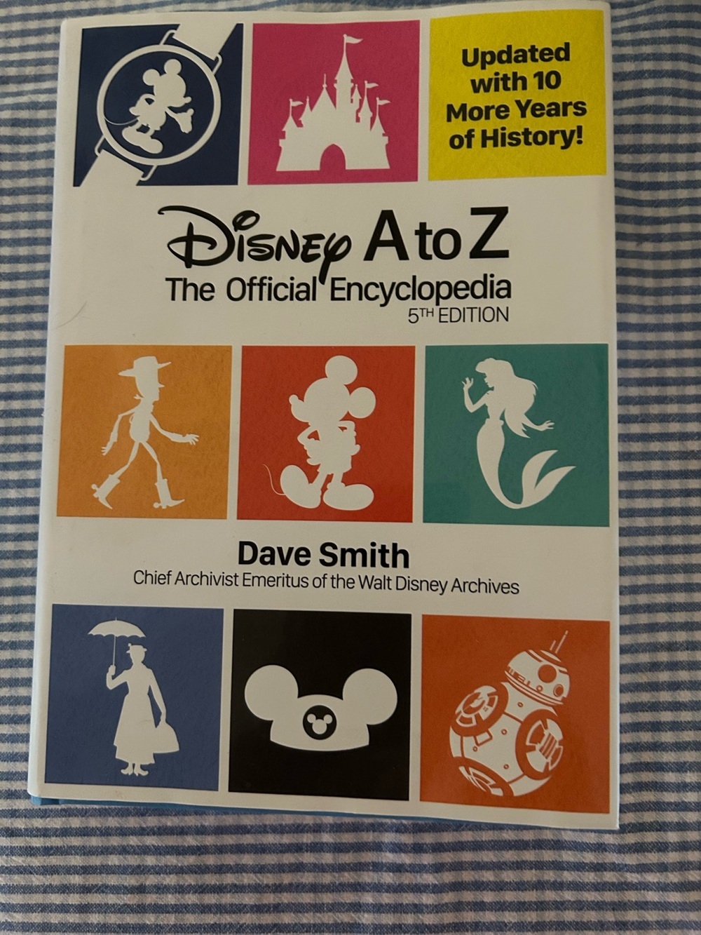 Disney A to Z The Official Encyclopedia 5th Ed Disney History Characters Trivia